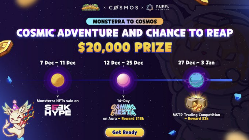 Monsterra to Cosmos: A Cosmic Adventure To Web3 Gaming Space and Chance To Reap $20,000 Prize