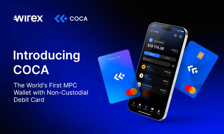 COCA and Wirex Unveil World’s First MPC Wallet with Non-Custodial Debit Card