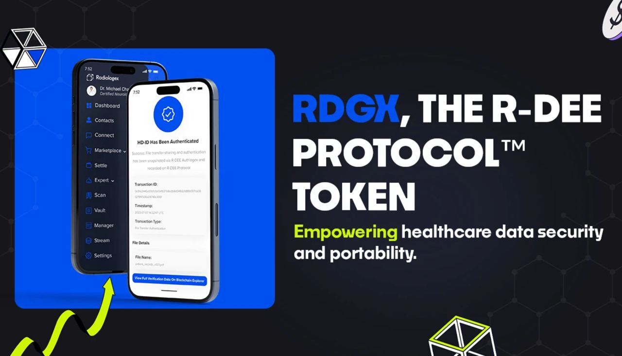 Radiologex svela la rete del protocollo R-DEE e annuncia la prevendita limitata di token RDGX