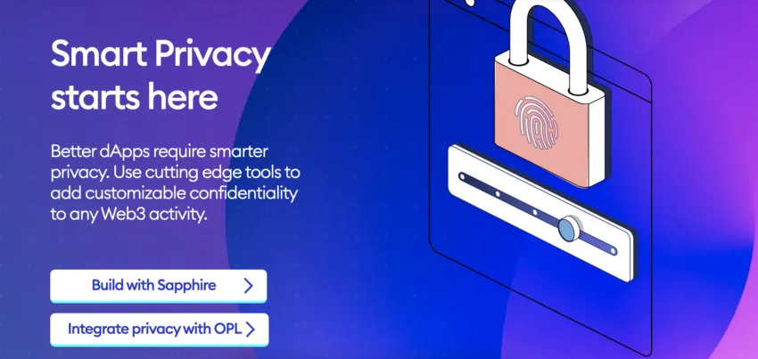 Oasis network smart privacy web3 crypto