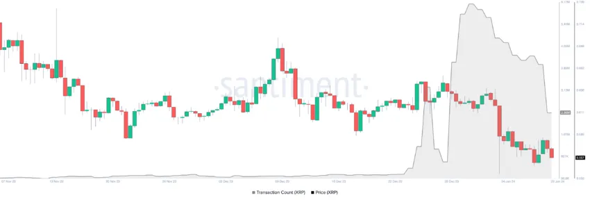 XRP Transaction Count