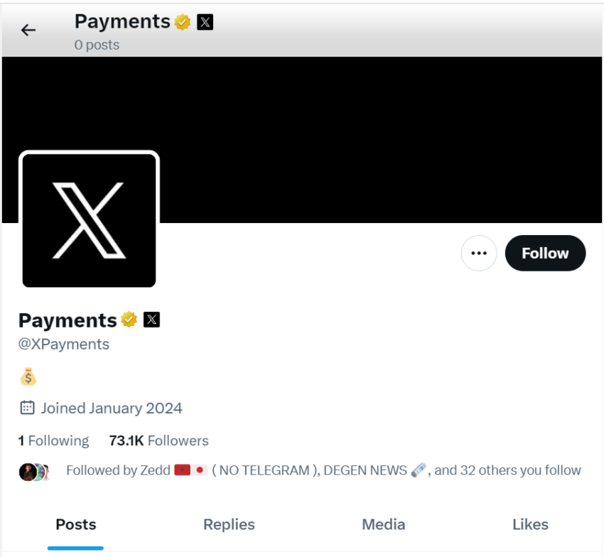 X payment