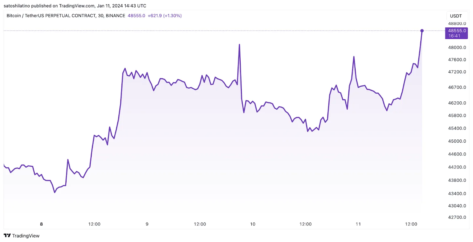 Bitcoin Price Performance