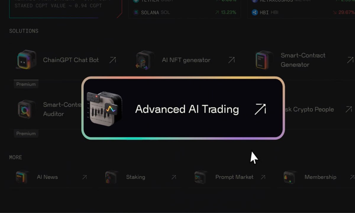 ChainGPT presenta un rivoluzionario assistente al trading basato sull'intelligenza artificiale, che semplifica l'analisi tecnica come mai prima d'ora