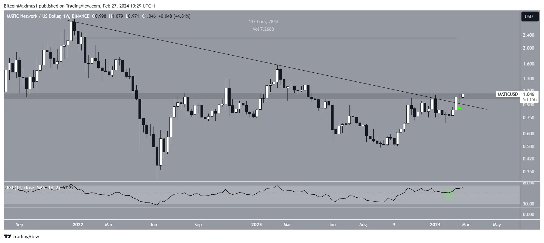 Polygon (MATIC) Price Movement