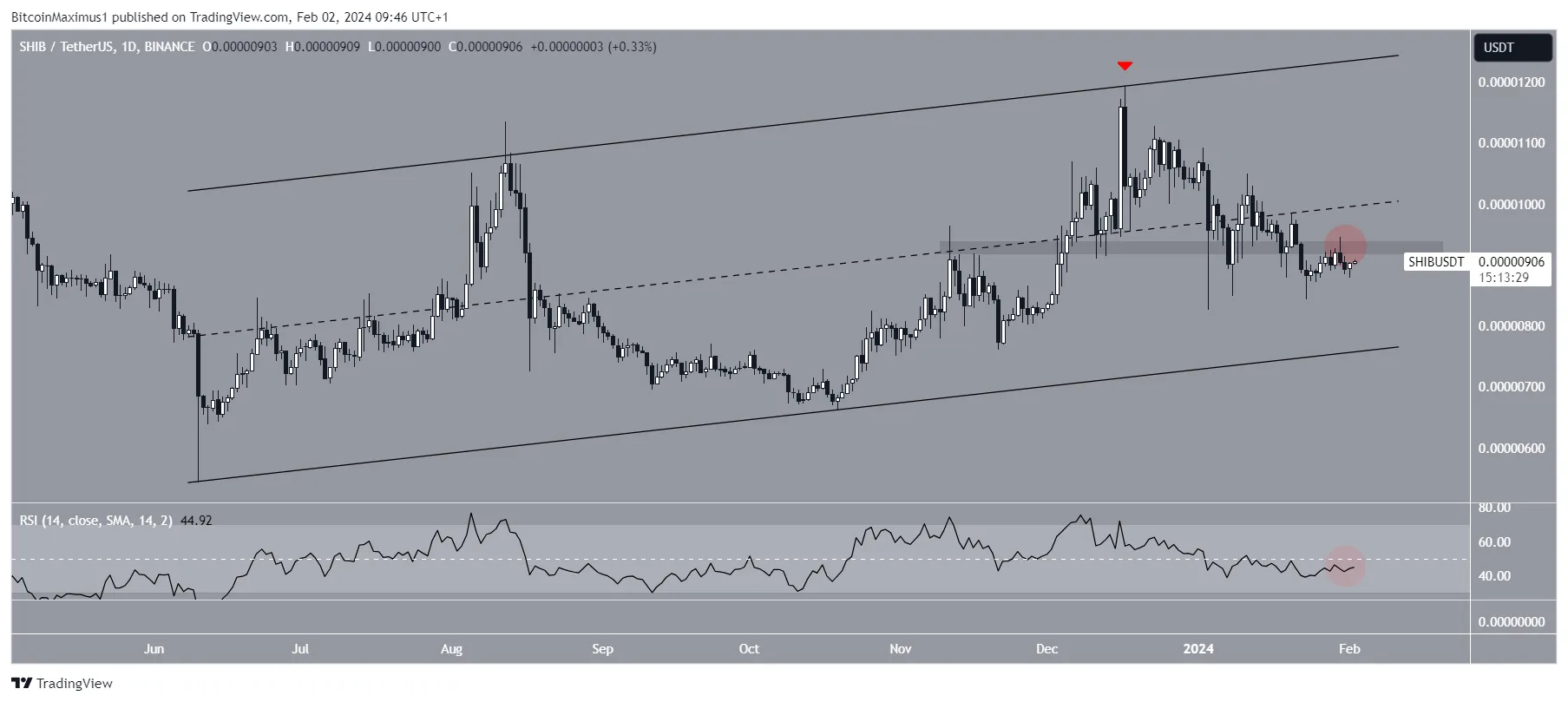 Shiba Inu (SHIB) Price Movement