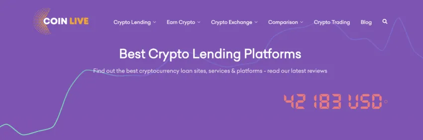 Coinlive chart best crypto lending platforms