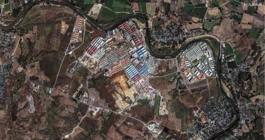 Satellite image of KK Park.  Source: Chainalysis