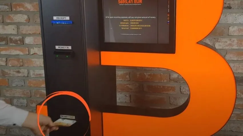 How to buy from Bitcoin ATM step 4