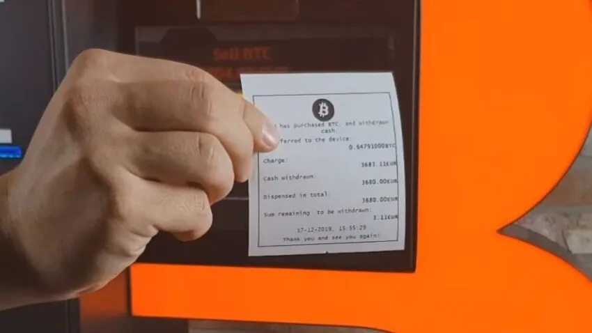 How to buy from Bitcoin ATM step 5