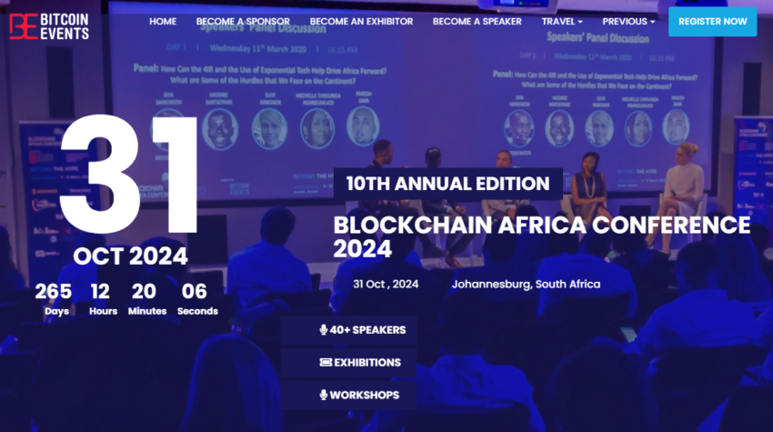 top crypto events blockchain africa conference