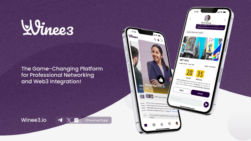 Winee3 Ushers in a New Era of Professional Networking in the Web3 World!