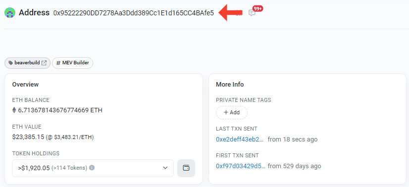 ethereum adress