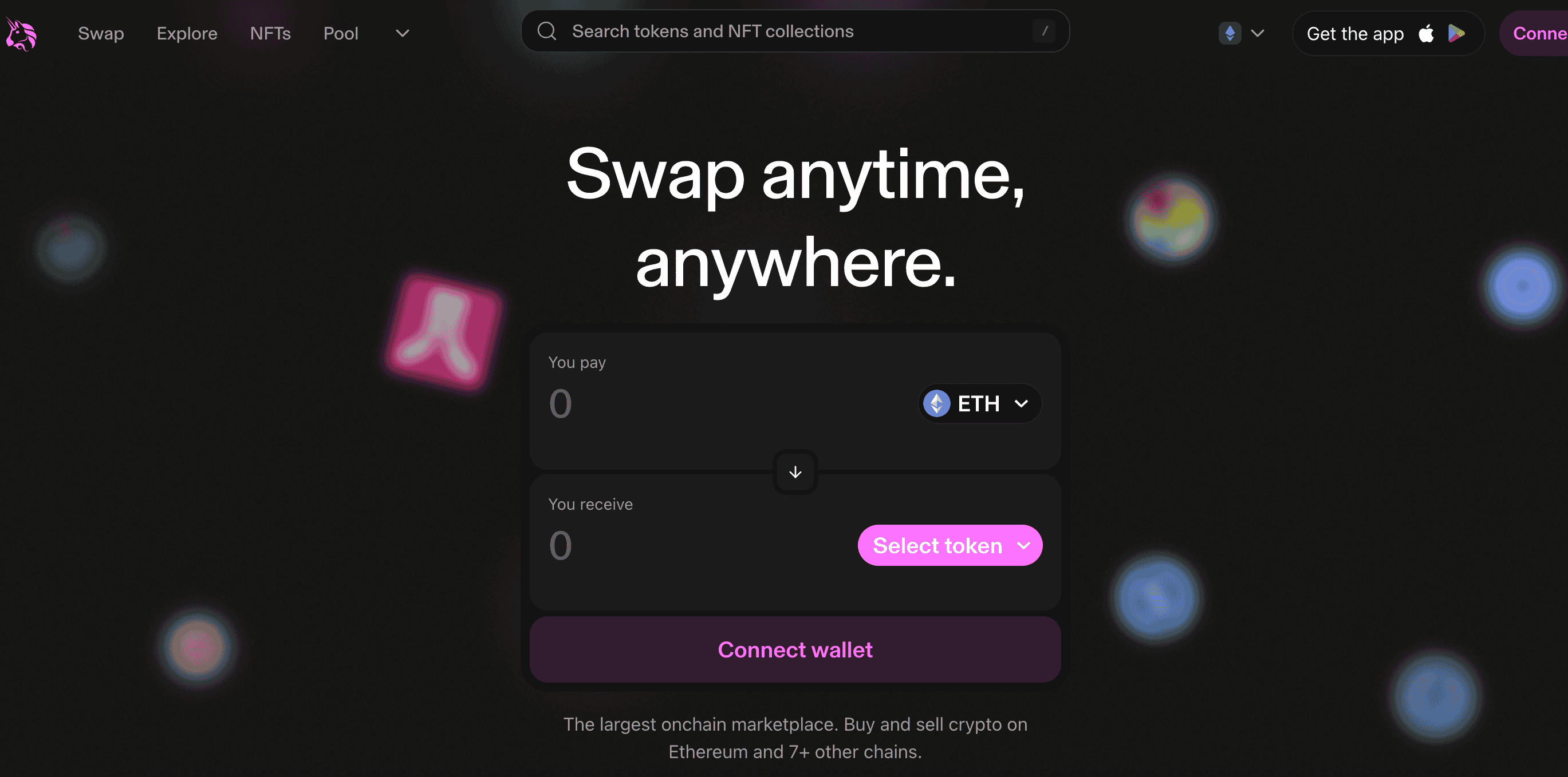 uniswap interface