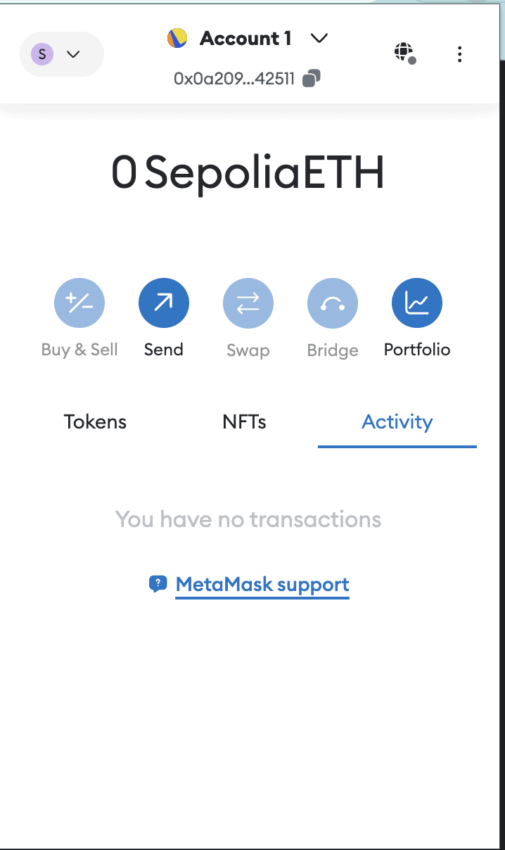 Rinkeby faucet like Sepolia faucet connection to MetaMask