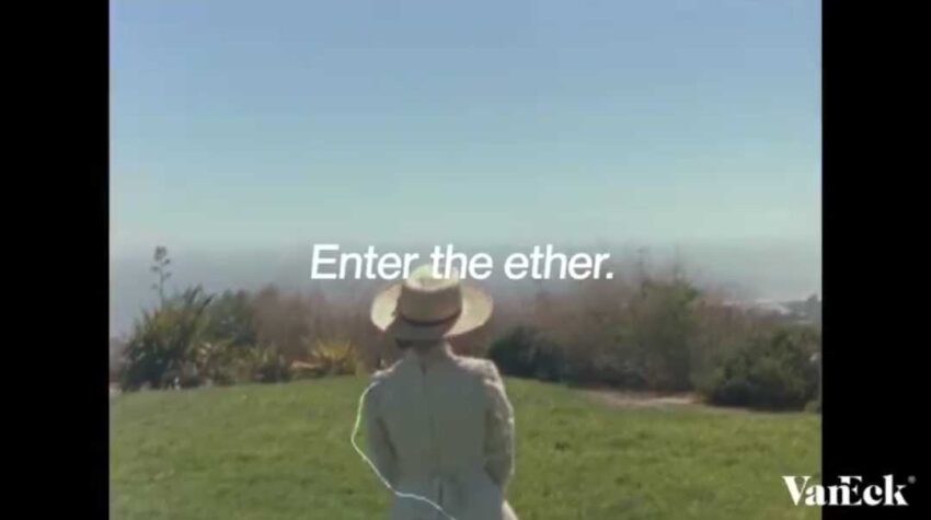 VanEck の「Enter the Ether」広告。