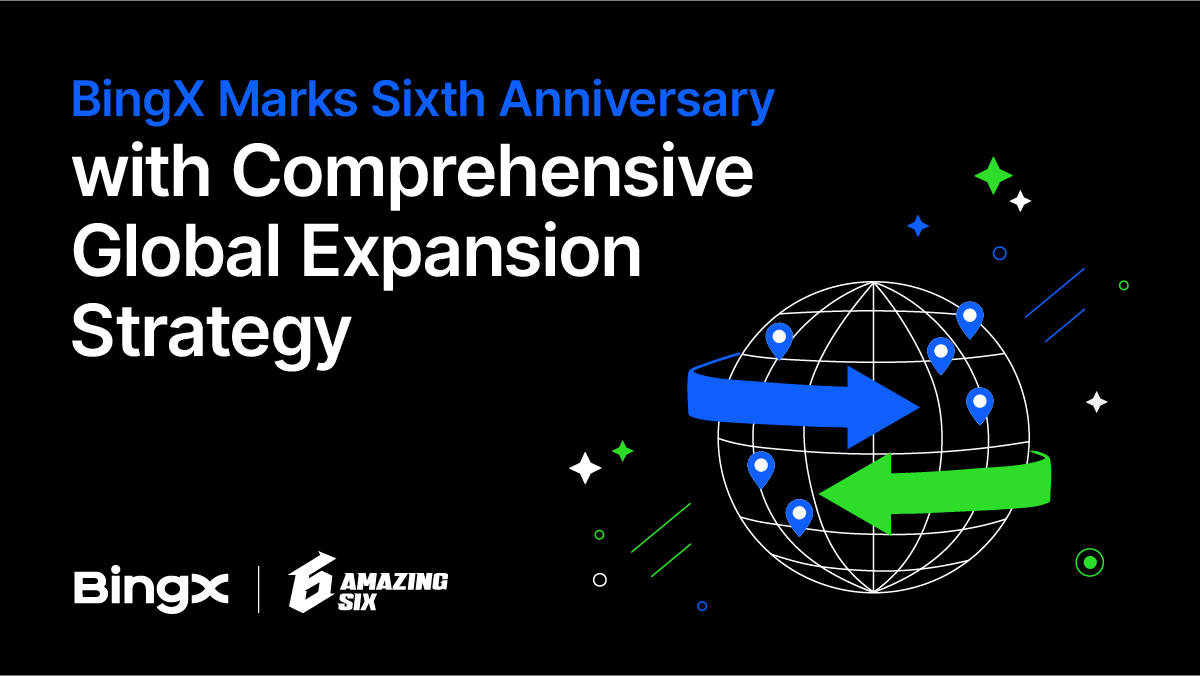 BingX Marks Sixth Anniversary with Comprehensive Global Expansion Strategy