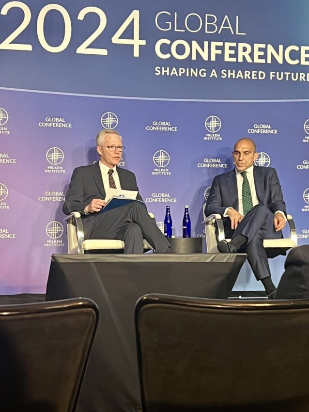 Rostin Behnam at Milken Institute's Global Conference 2024.