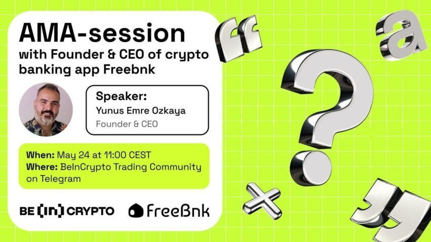 FreeBnk X BeInCrypto AMA Session