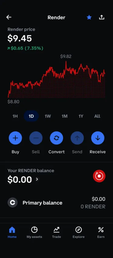 how to buy render token step 3