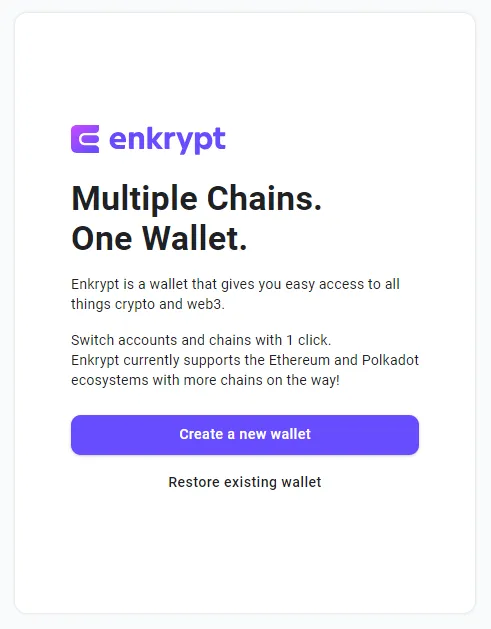 polkadot wallet step 3