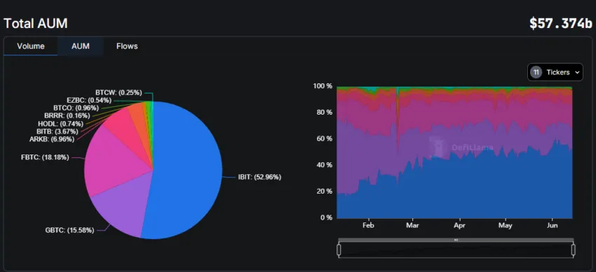 Spot ETFs AUM