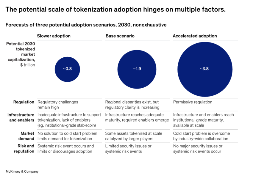 Potential Scale of Tokenization Adoption.