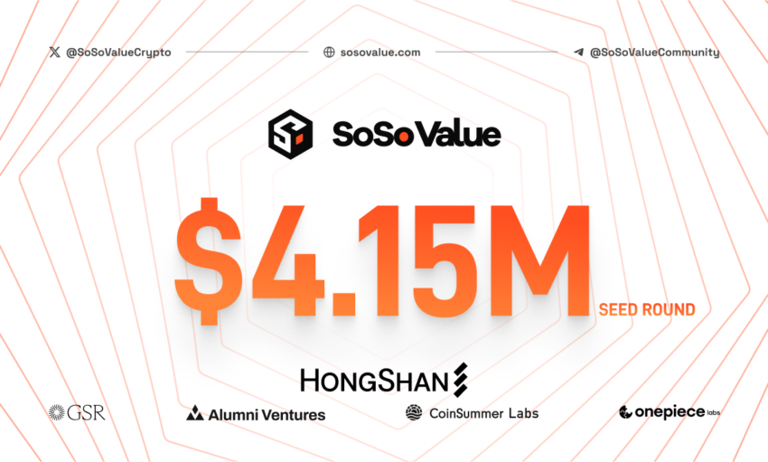 SoSoValue Raised $4.15M Seed Funding to Lead AI-Driven Crypto Investment Research