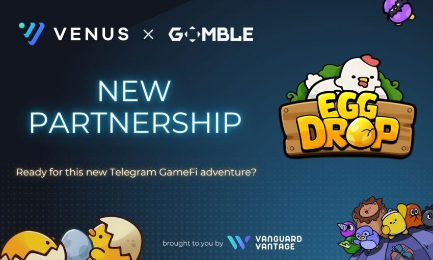 Venus Protocol Announces Integration with BNB Chain-Based Telegram Mini-App EggDrop by Gomble Games