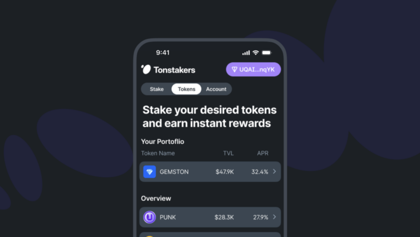 Tonstakers Launches Jetton Staking Service on TON