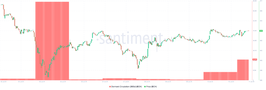 Bitcoin cash dormant coins