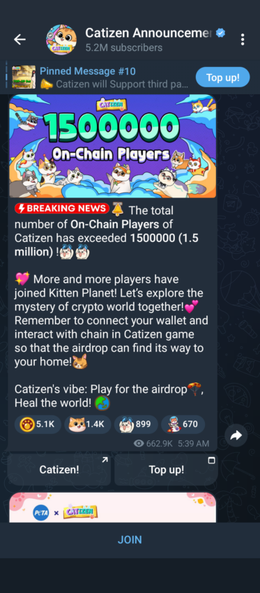 catizen airdrop
