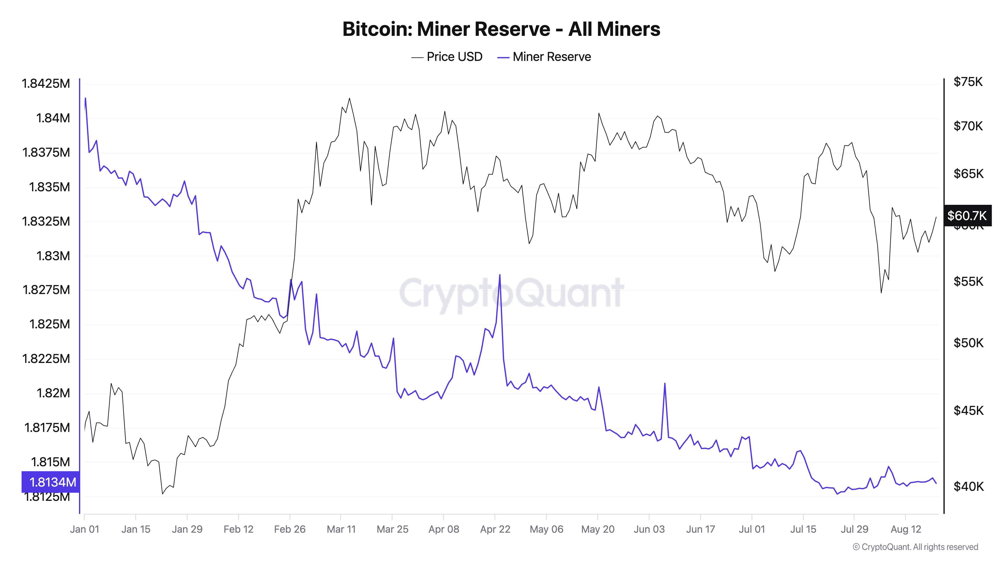 Riserva mineraria Bitcoin