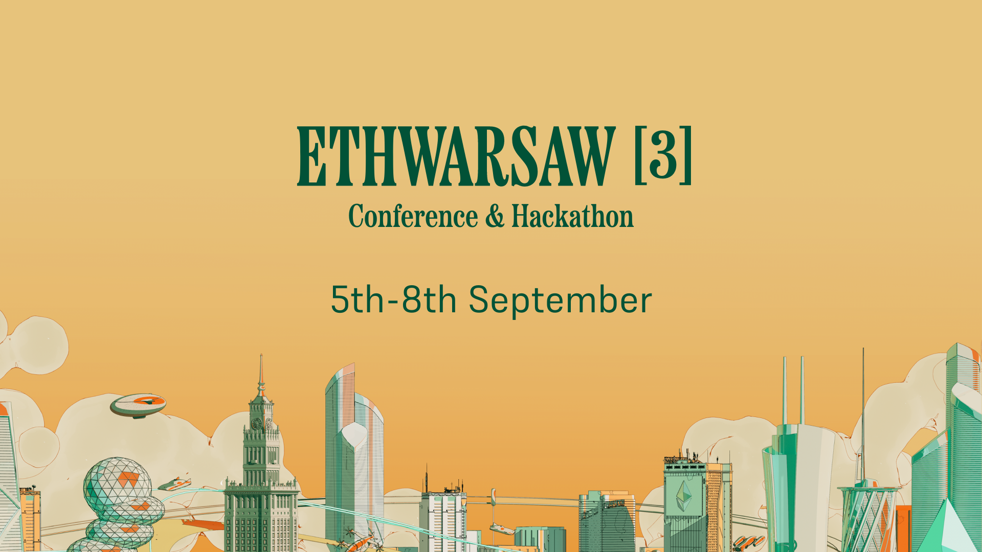 La conferenza ETHWarsaw 2024 e l'Hackathon ritornano per la sua terza edizione