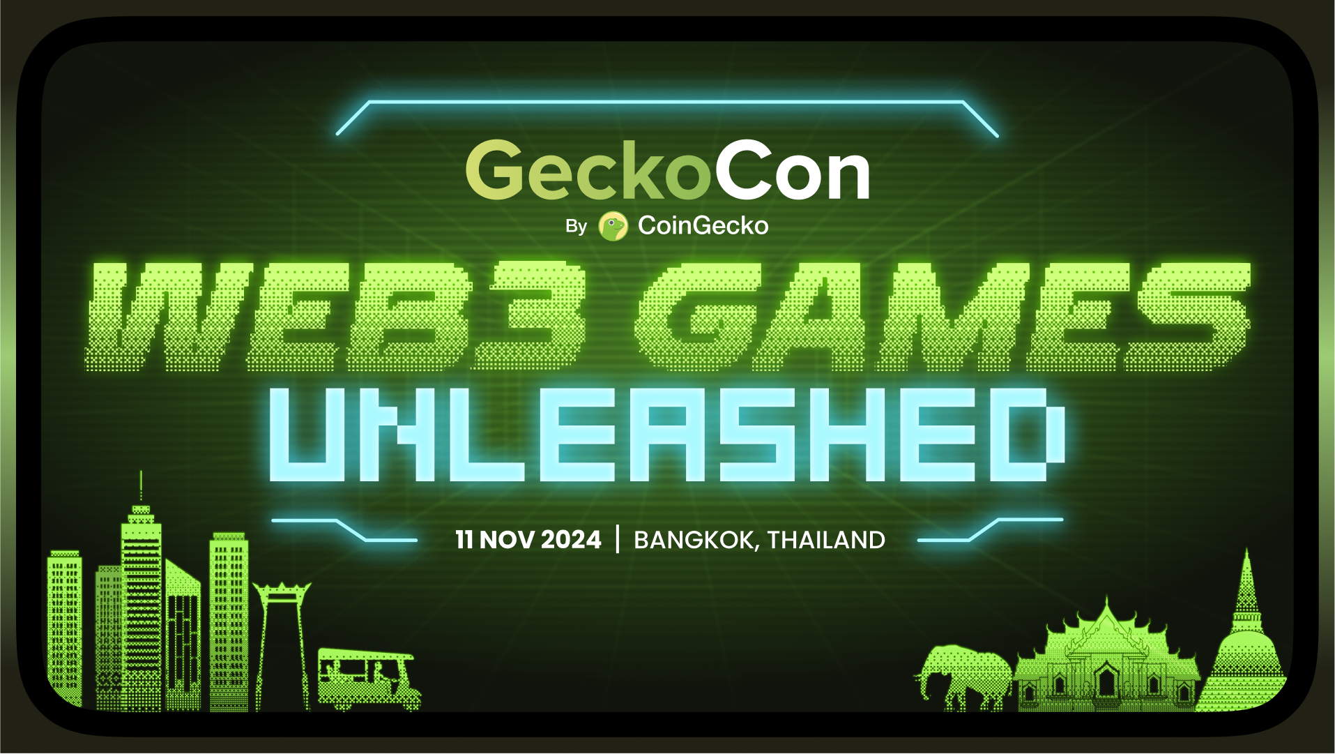 CoinGecko annuncia la conferenza ibrida inaugurale a Bangkok, Thailandia – GeckoCon: Web3 Games Unleashed