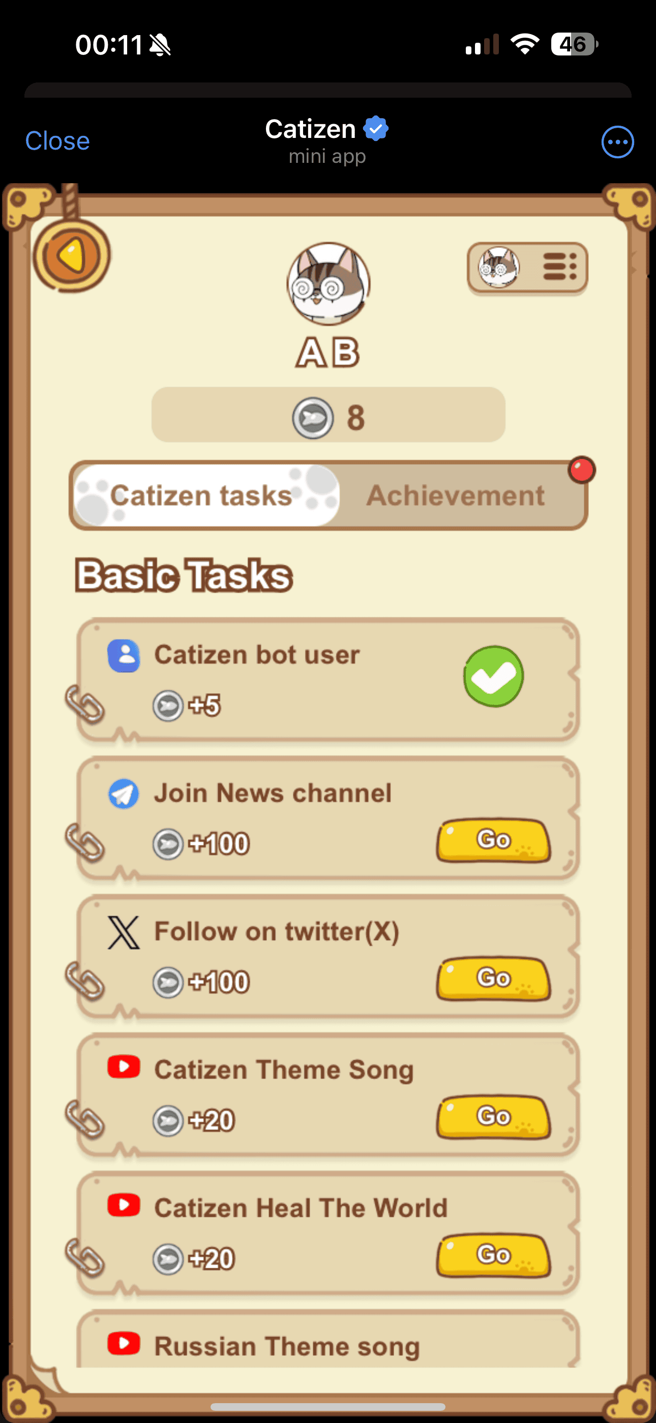 How to play Catizen and daily tasks