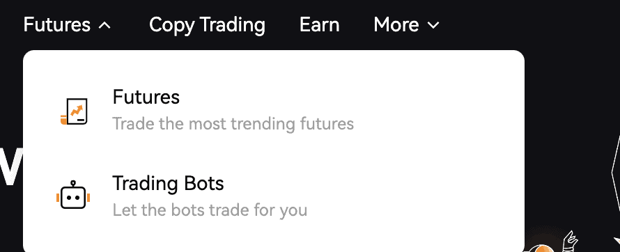  Trading interface: BloFin