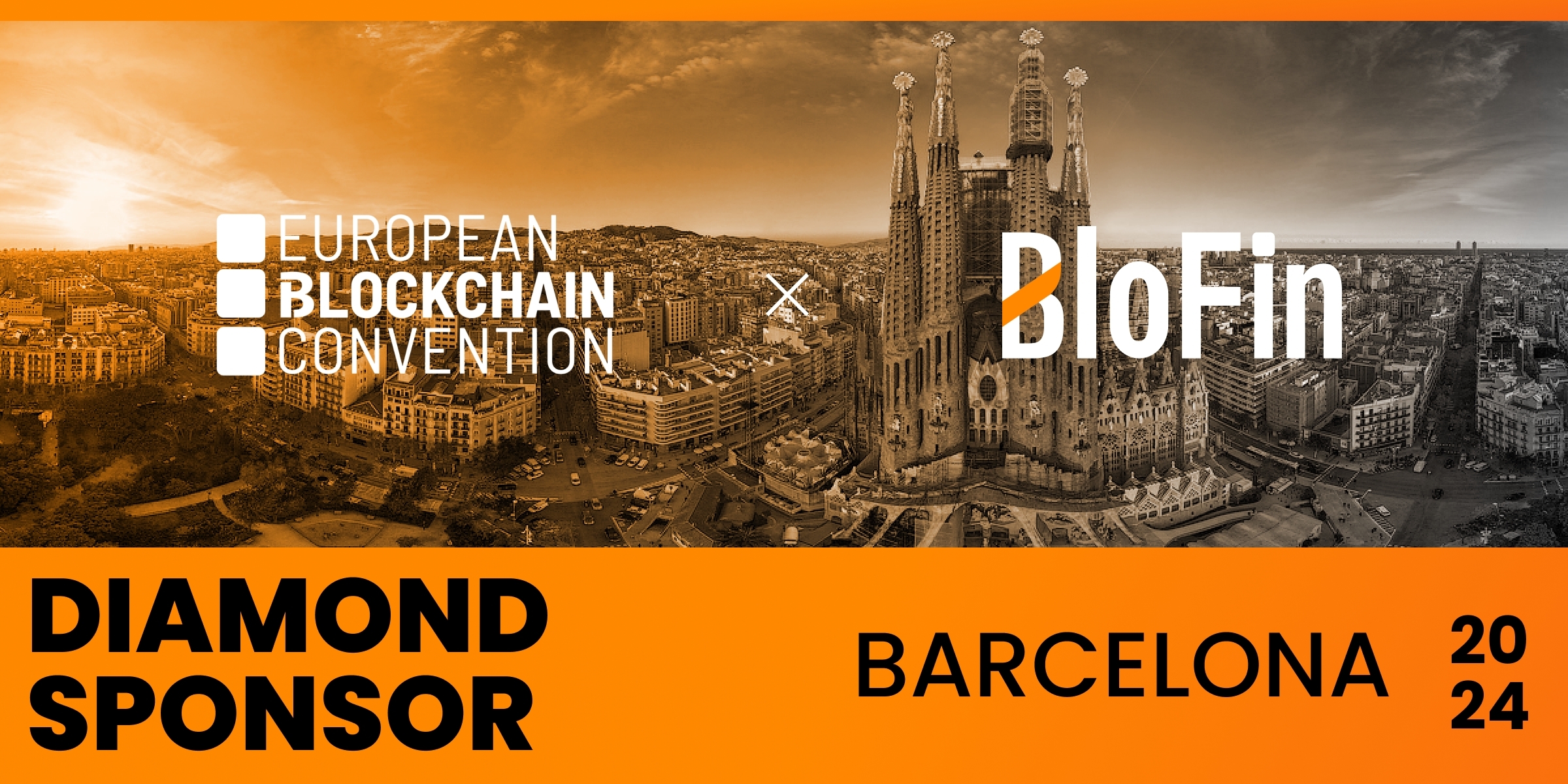 BloFin annunciato come Diamond Sponsor per la European Blockchain Convention 2024 a Barcellona