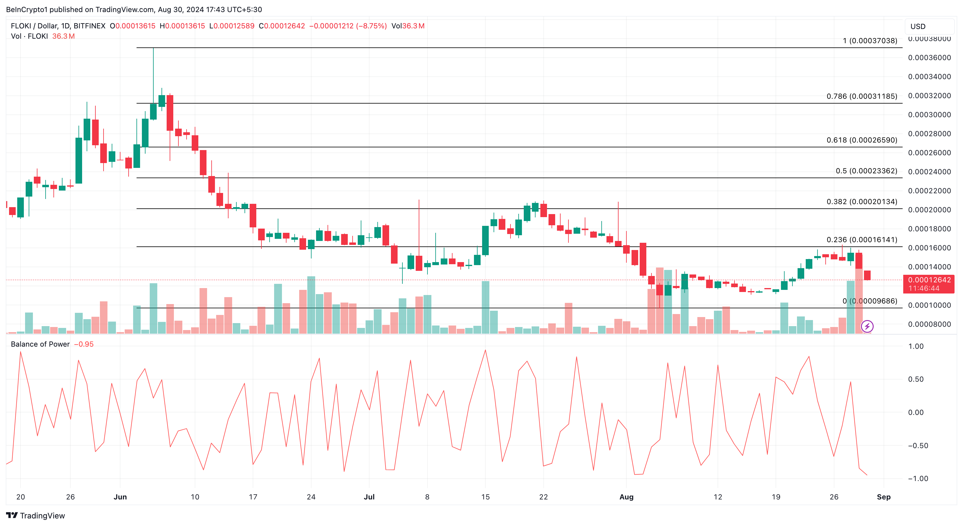 Floki Daily Analysis. 
