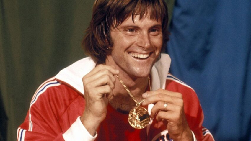 Medaglia d'oro olimpica di Jenner nel 1976.