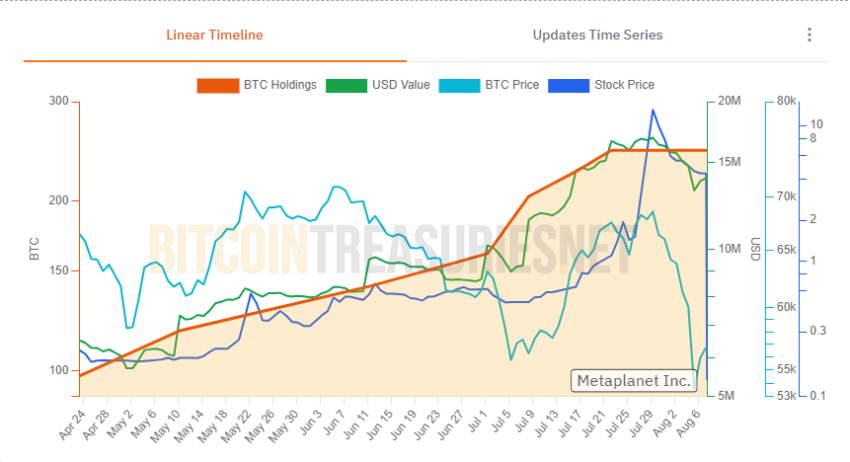 Metaplanet Bitcoin Holdings.