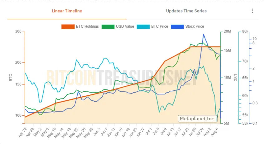 Metaplanet Bitcoin Holdings.