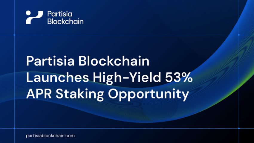 Partisia Blockchain Launches High-Yield 53% APR Staking Opportunity