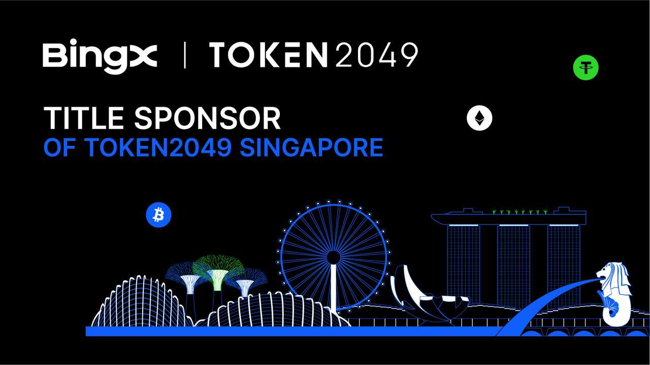 BingX parteciperà a TOKEN2049 Singapore come sponsor principale