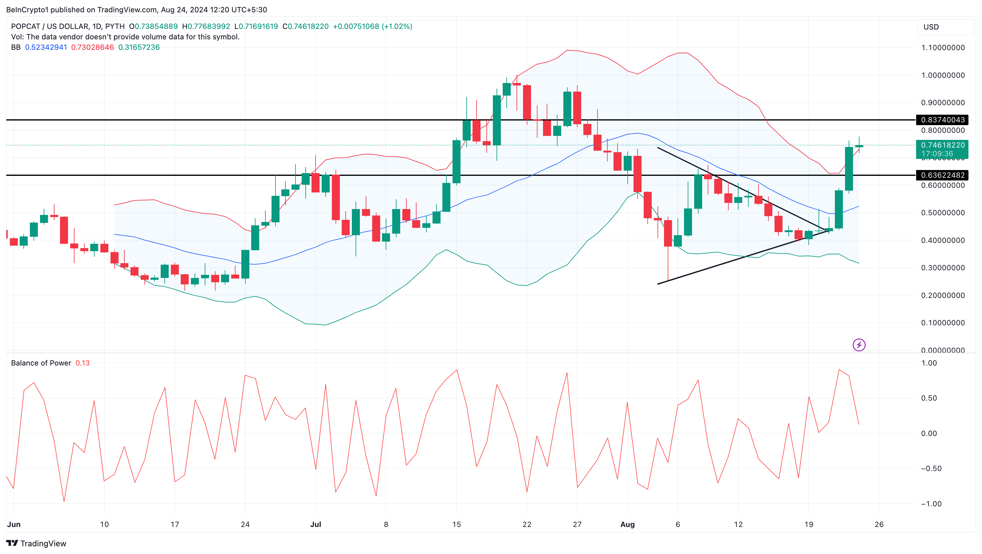 Popcat Daily Analysis. 