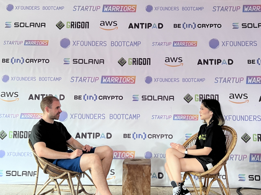 Intervista con Matt Sorg durante il Bootcamp di X-Founders.