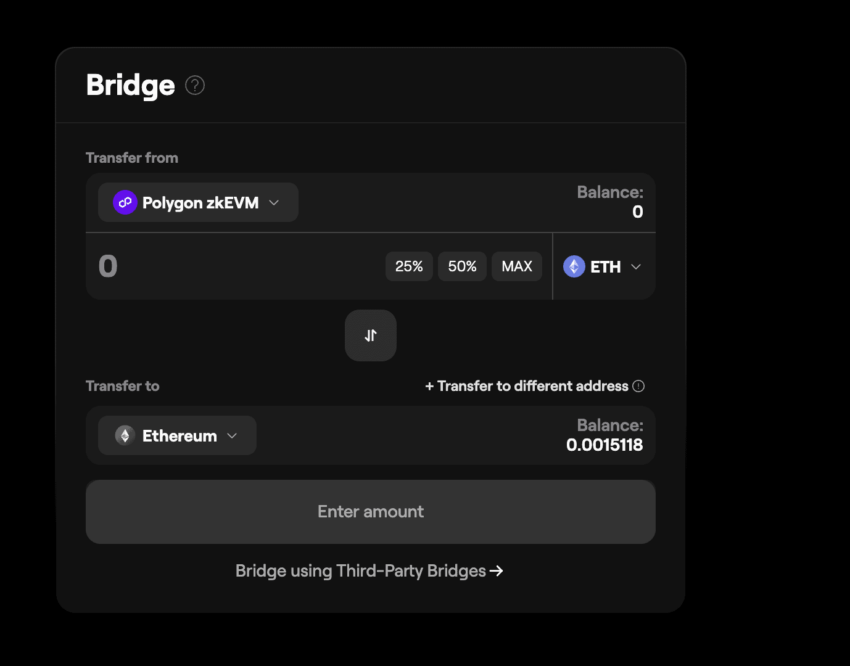 Bridging MATIC to POL