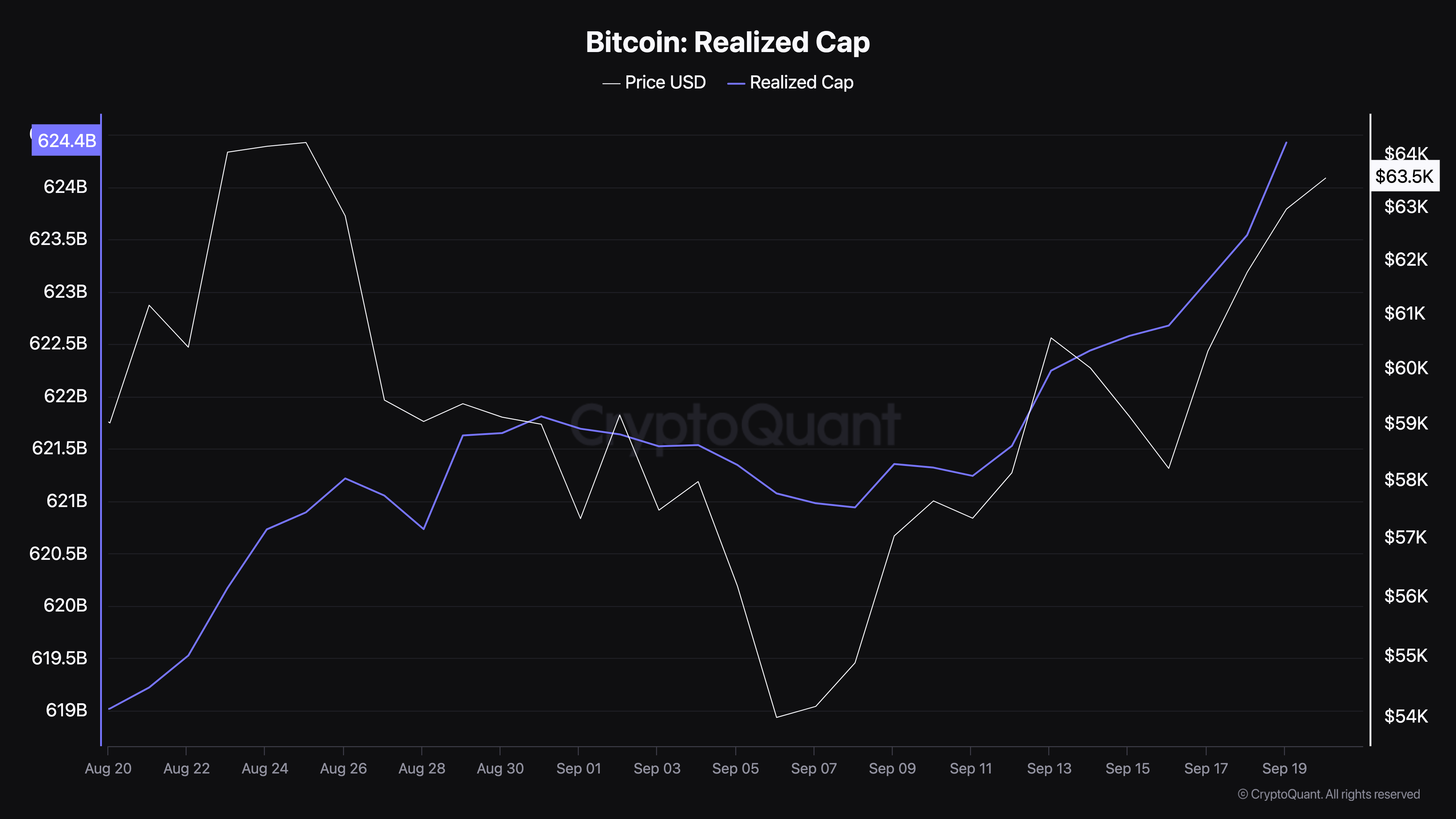 Bitcoin Realized Cap. 
