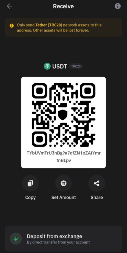 Trust Wallet USDT