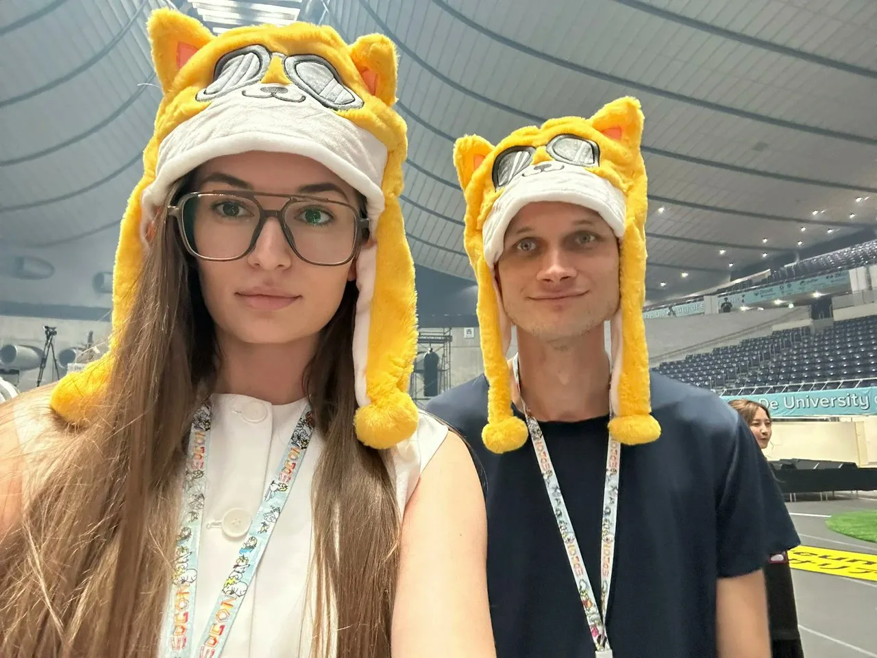 Vitalik Buterin With His Rumored Girlfriend